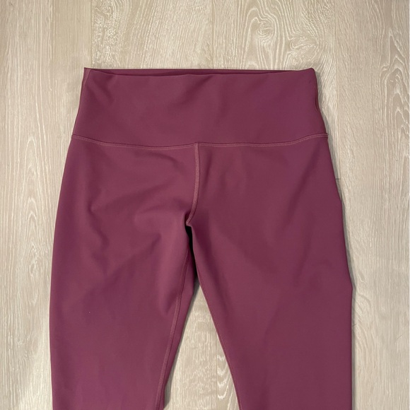 Lululemon Wunder Train High-Rise Tight 25” Plum Pink Purple size 12 - Picture 6 of 16